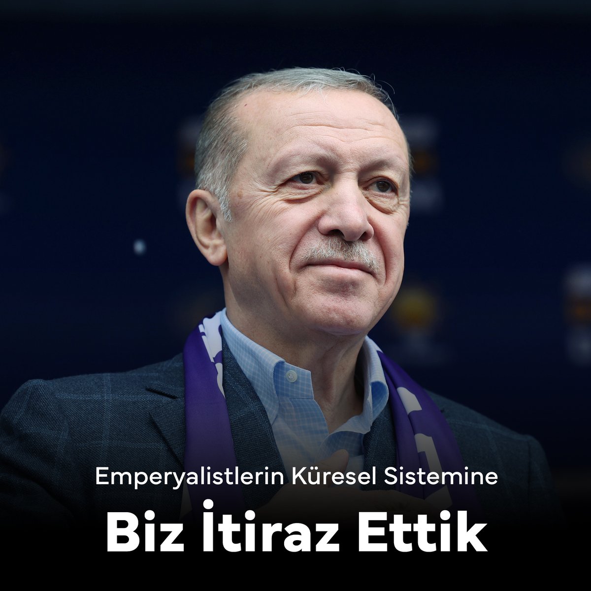 Ülkesini emperyalistlerin siyasi ve ekonomik sistemine teslim etmekten başka projesi olmayandan antiemperyalizm dersi almayız.