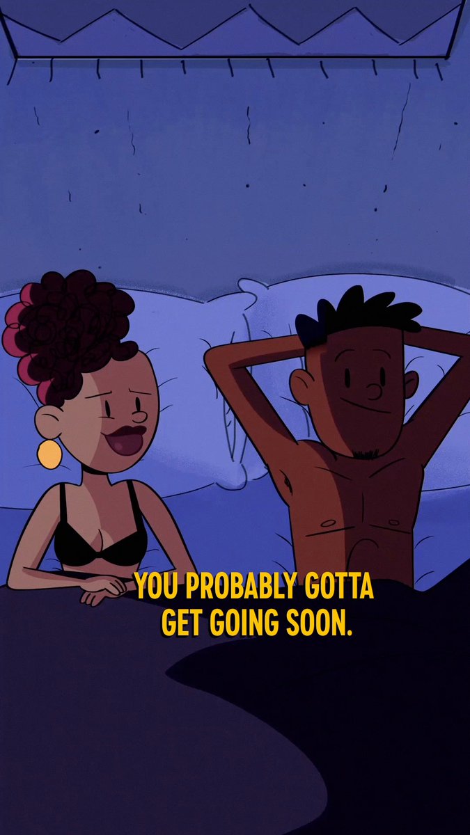 You don’t have to go home, but you can’t stay here. Cutwright Animation Yes, And... Laughter Lab