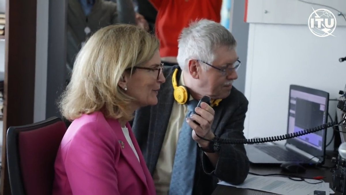 What better moment than #WorldAmateurRadioDay to make our first QSO on QO-100 from the 4U1ITU station. Today we celebrate our global community of radio amateurs and honor the many achievements of your service. Thank you for your continued support. 73 and 88 from KD2JTX… Over!