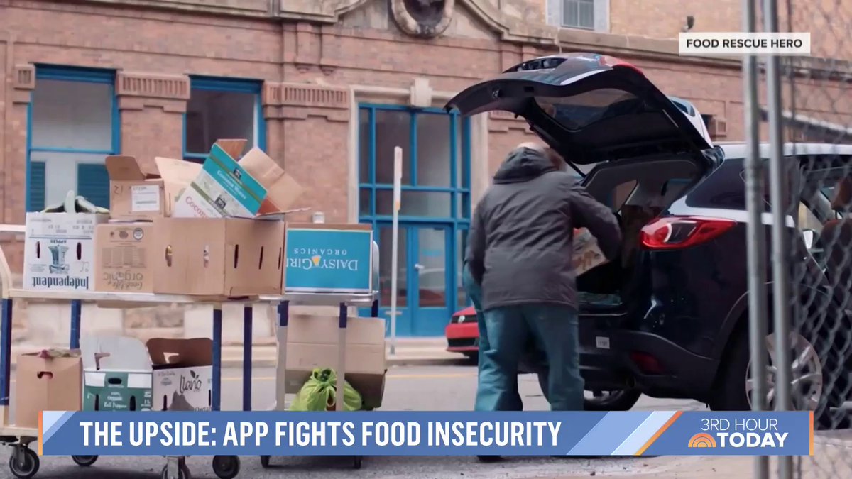 The Food Rescue Hero Food Rescue Hero platform supports food recovery organizations in the U.S. and Canada to help coordinate donations from local retailers and then mobilizes volunteers to redistribute the food to communities in need. Sheinelle Jones shares their story.