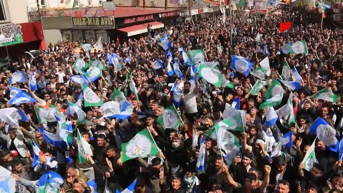 Agirî'de bahar erken açtı. Doğa da oylar da yeşile koşuyor... #DîsaEm