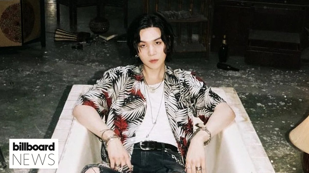 Agust D hits No. 1 on the #HotTrendingSongs Powered by @Twitter chart with "Haegeum." #BillboardNews