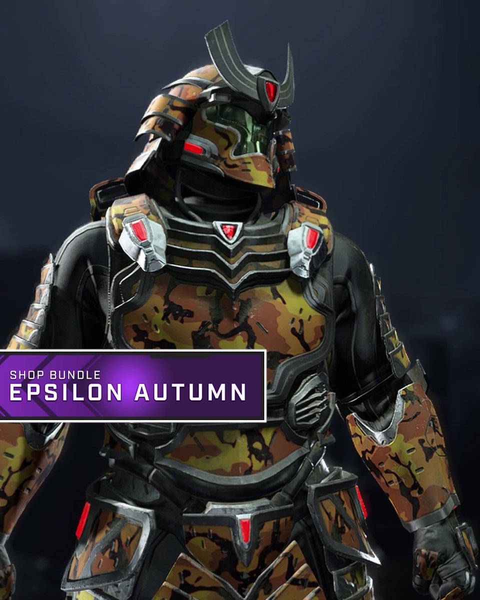 Sweater weather ready 🍂🍁 The Epsilon Autumn bundle is now available in the Shop. #HaloEchoesWithin