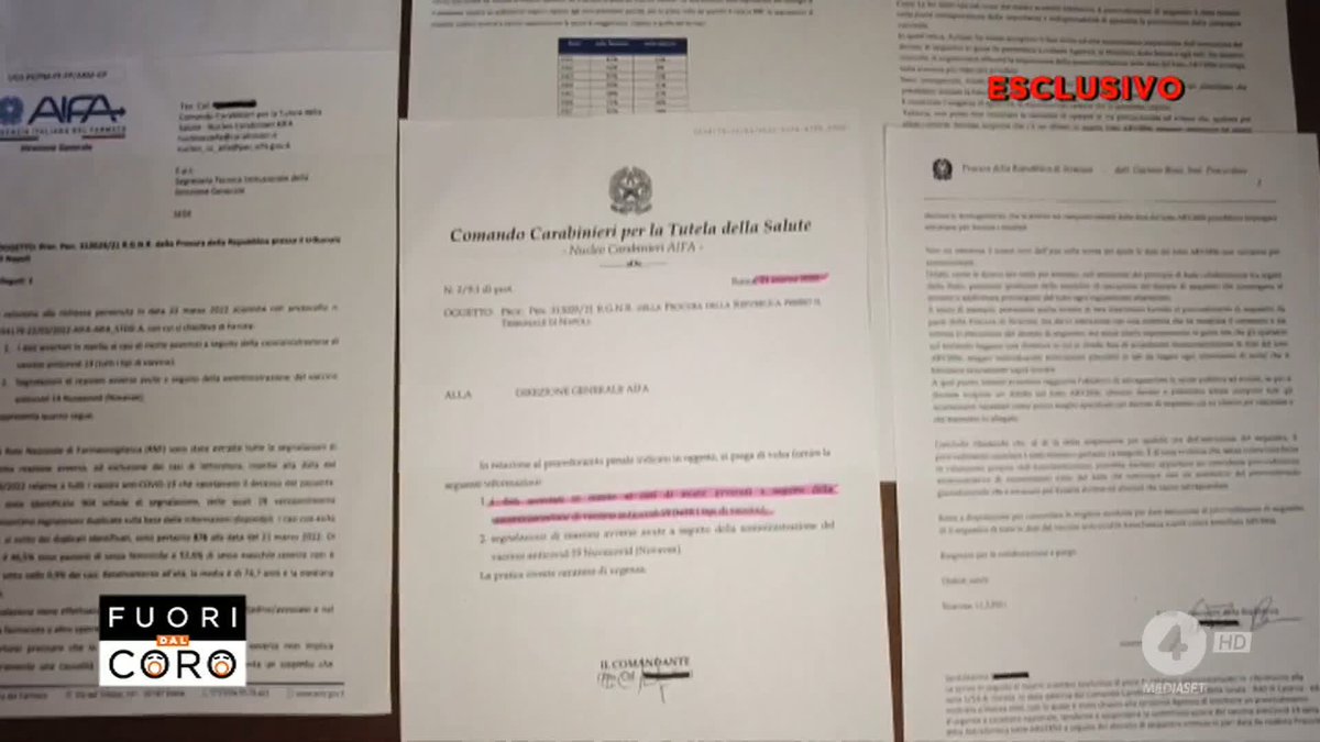 Vaccini, le pressioni di Speranza per nascondere la verità Servizio di Marianna Canè a #Fuoridalcoro