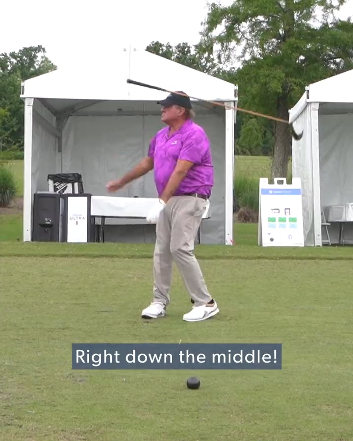 Back, back, back, back ... gone! 😅 Chris Berman loved his opening tee shot Zurich Classic.