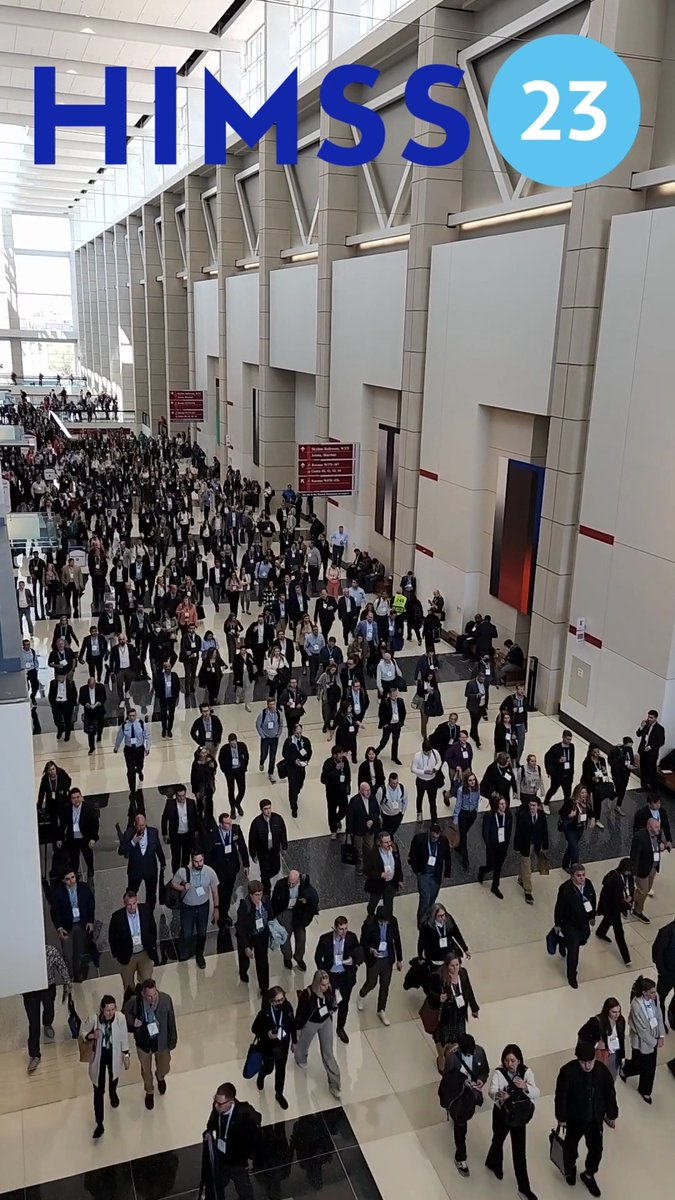 OMG #HIMSS23 Day 1 was a RUSH (in the best way possible 👍)! 👀 This is what it looks like when thousands of #healthIT changemakers meet for Health that Connects + Tech that Cares.