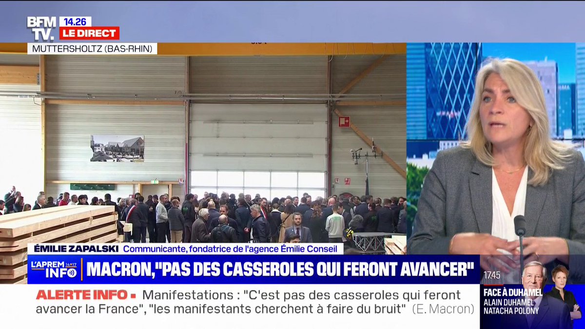 🇫🇷 FLASH I Emmanuel #Macron a réagi à la polémique sur la vidéo où il chantait dans les rues, justifiant que s’il avait refusé de chanter, les médias auraient dit : « Il est méprisant, il est pas sympa ce type, c’est du mépris ».