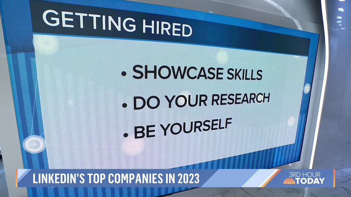 LinkedIn is out with its annual list of top companies, highlighting employers that are helping their workers grow and succeed. Editor-in-chief Daniel Roth stopped by TODAY to reveal the top 5 companies and tips if you’re looking for a job change.