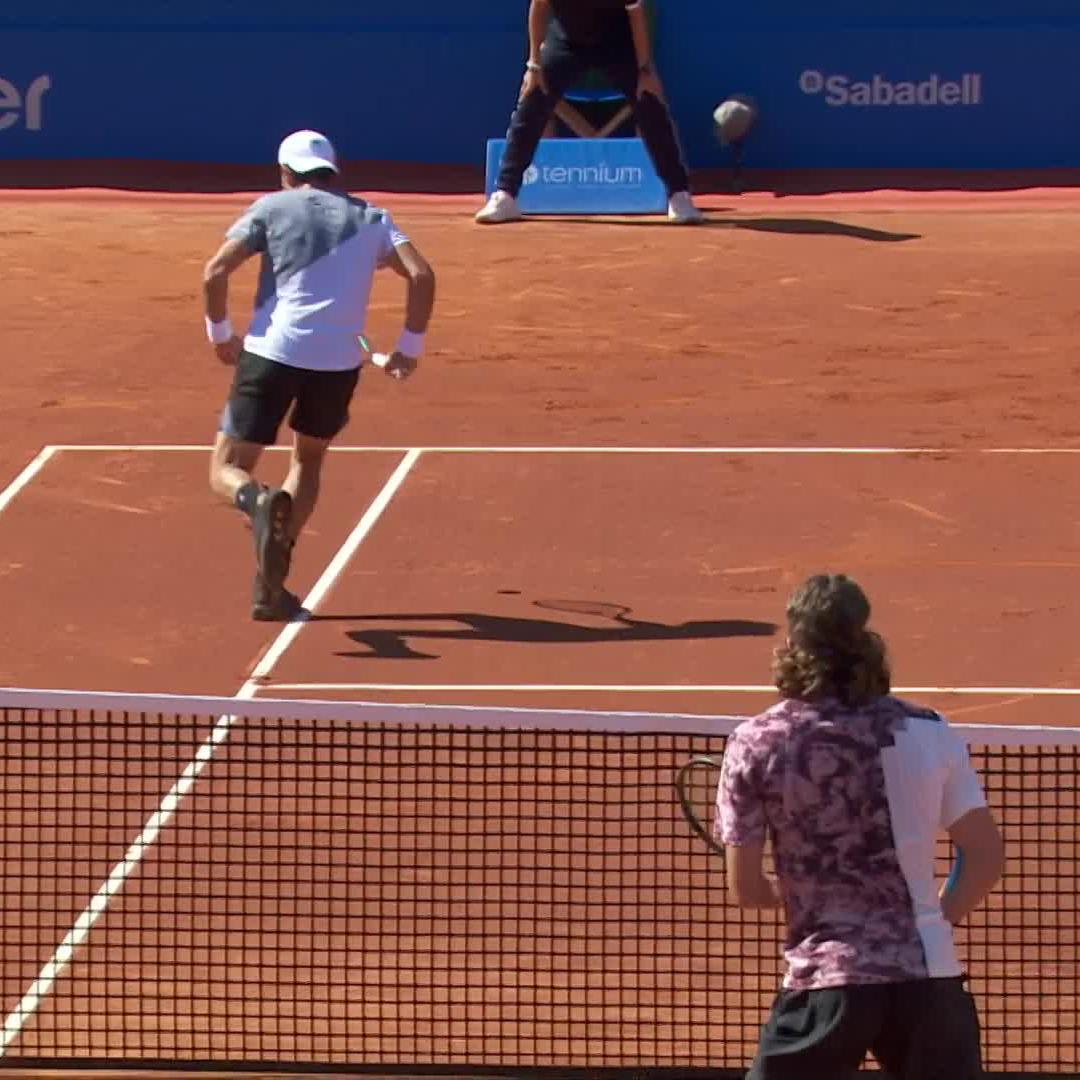 WHAT JUST HAPPENED?! 🌶️ Take a bow Pedro Cachin! #BCNOpenBS