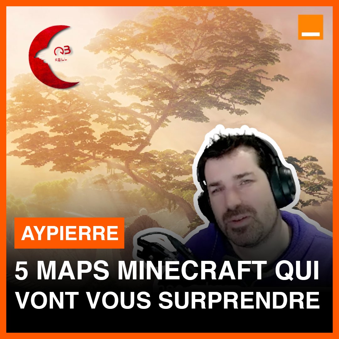 Le frérot Aypierre nous a présenté quelques-unes des maps Minecraft réalisées par la Quantics Build ! 👀 Ils réalisent des maps de fou furieux sur des centaines d'heures et le résultat est juste IN-SA-NE 👇