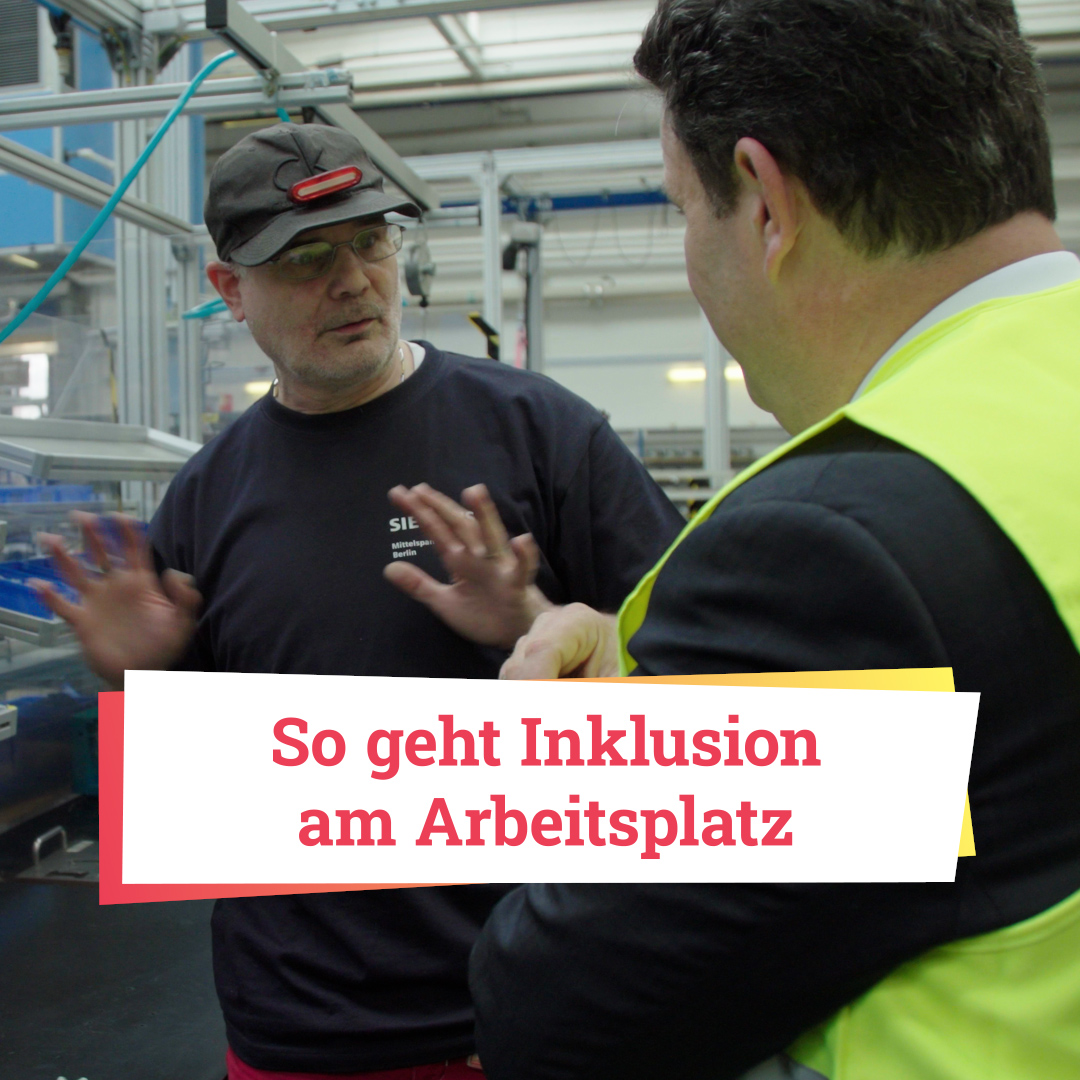 Menschen mit Behinderungen sind wertvolle #Fachkräfte und tragen zum Erfolg eines Betriebs bei. 💪 Wie Integration gelingt, hat sich BM Hubertus Heil in einem Berliner Unternehmen angeschaut. Was wir für einen inklusiven Arbeitsmarkt tun 👉 #Fachkräfteland