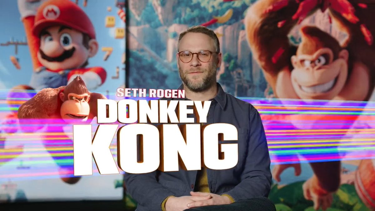 Donkey Kong is always game. #SuperMarioMovie