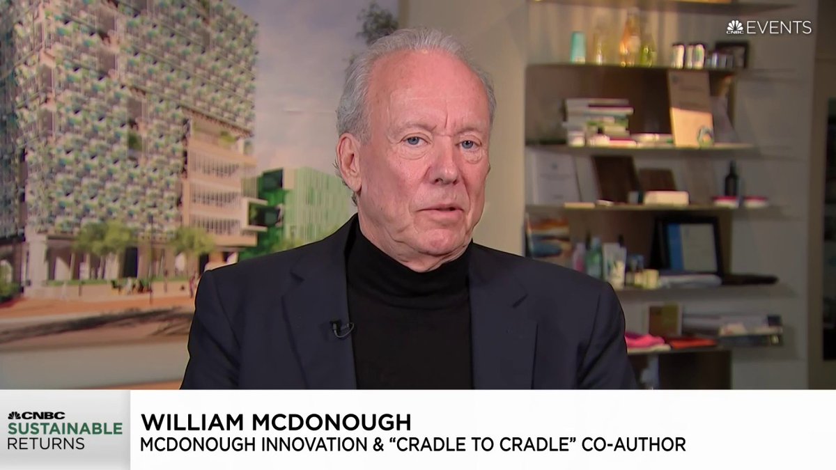 At #SustainableReturns, William McDonough explains how consumers can think and act in more sustainable ways that can lead to a brighter and safer future.
