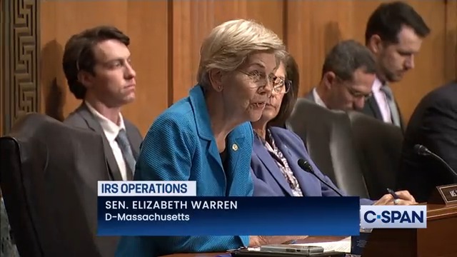 .Elizabeth Warren (D-MA): "Do you agree that the current free file program is a failure?" IRS Commissioner Daniel Werfel: "I agree it's not reaching as many people as it should … The whole process needs to be improved."