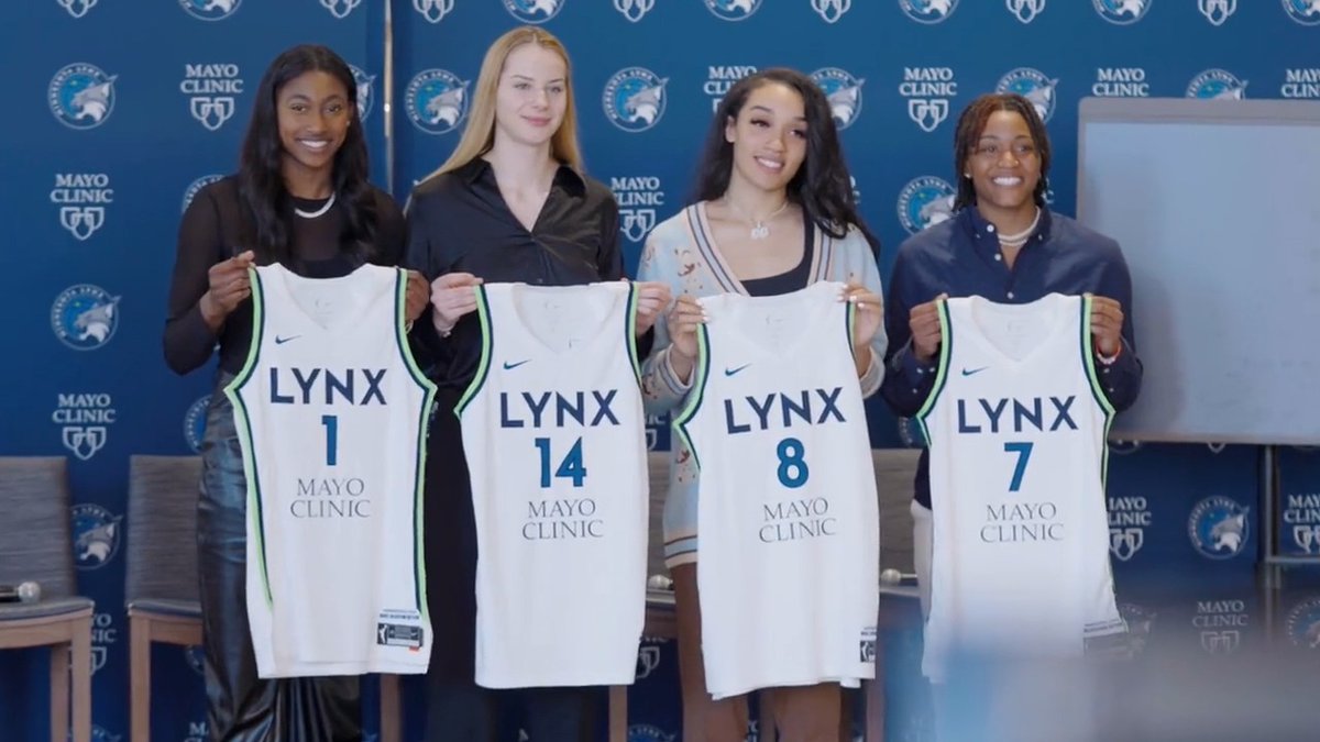 The 2023 Lynx Draft Class is right at home. 🗣 Let’s get buckets!