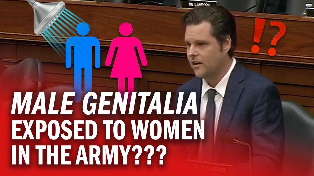 BREAKING: Top Army General ADMITS that the BIZARRE practice of forcing women to shower w biological males is harmful to Army recruiting. Meanwhile, the Biden admin official defended the creepy showers!
