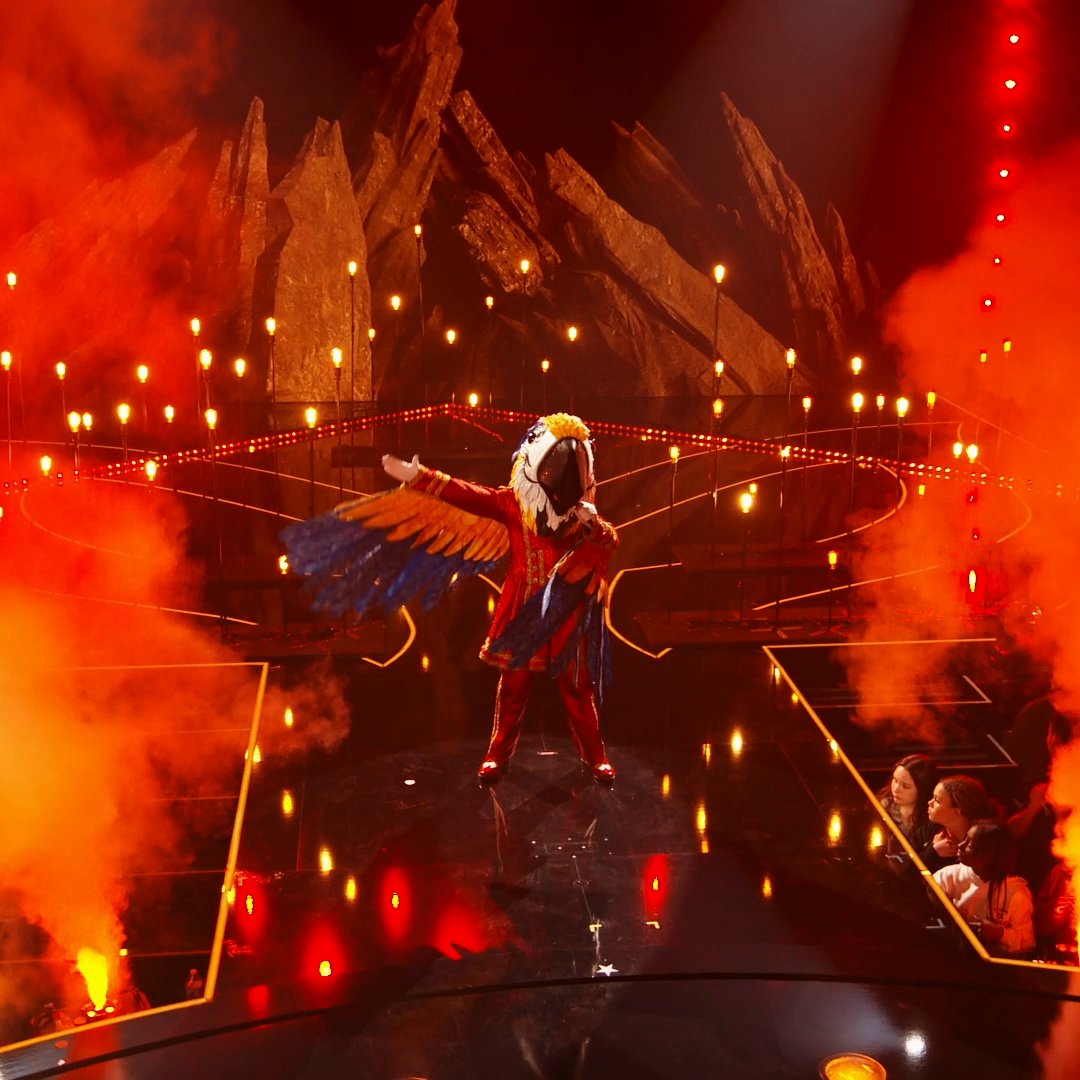 #MacawMask does it again! 👏 Are you ready to see this a-macaw-mazing performer again tonight? 🤩 #TheMaskedSinger