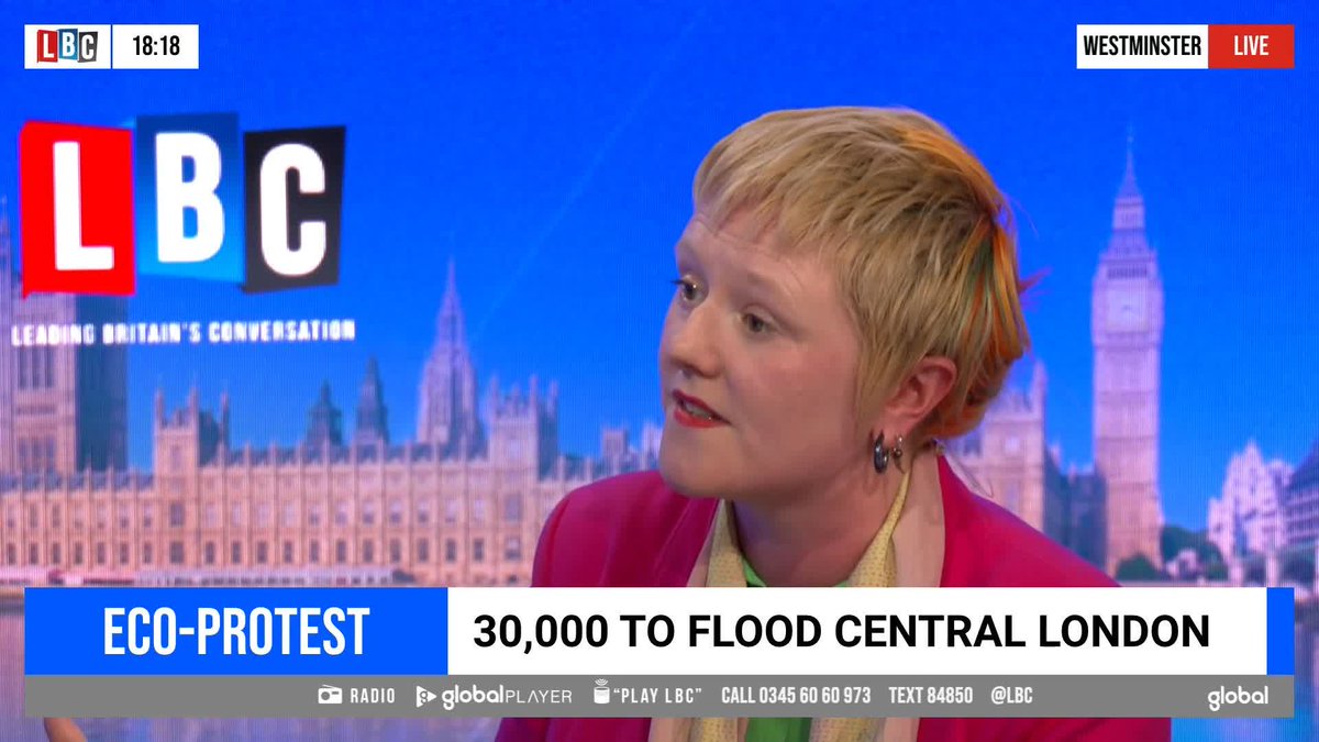 'The tabloids have tried to engineer a sense of outrage.' Co-founder of Extinction Rebellion Clare Farrell rebukes language used by the government and tells Andrew Marr that the media needs to stop 'vilifying' climate protesters.