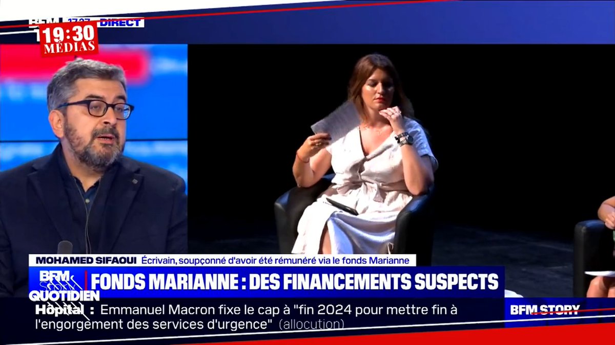 « Une opération de barbouzes financée par les deniers publics » La polémique autour de Marlène Schiappa et du fonds Marianne continue d’enfler. #Quotidien