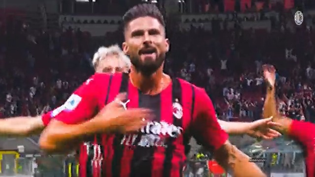 🤩 Olivier Giroud's repertoire in Rossonero ⚽️ Enjoy the show 🍿 #SempreMilan