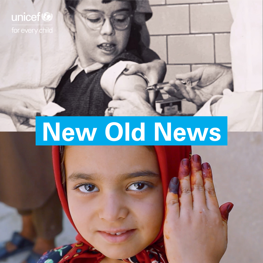 News from the past is coming back. Vaccine-preventable diseases like polio and measles are on the rise. It’s time to #BuildBackImmunity.