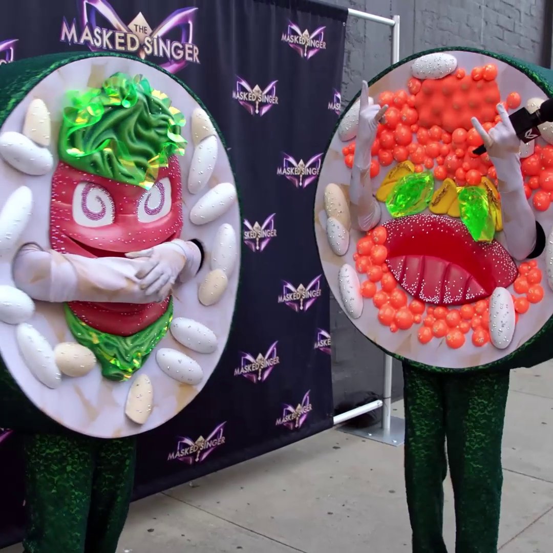 Are these guesses headed in the right "direction?" 😉 #TheMaskedSinger