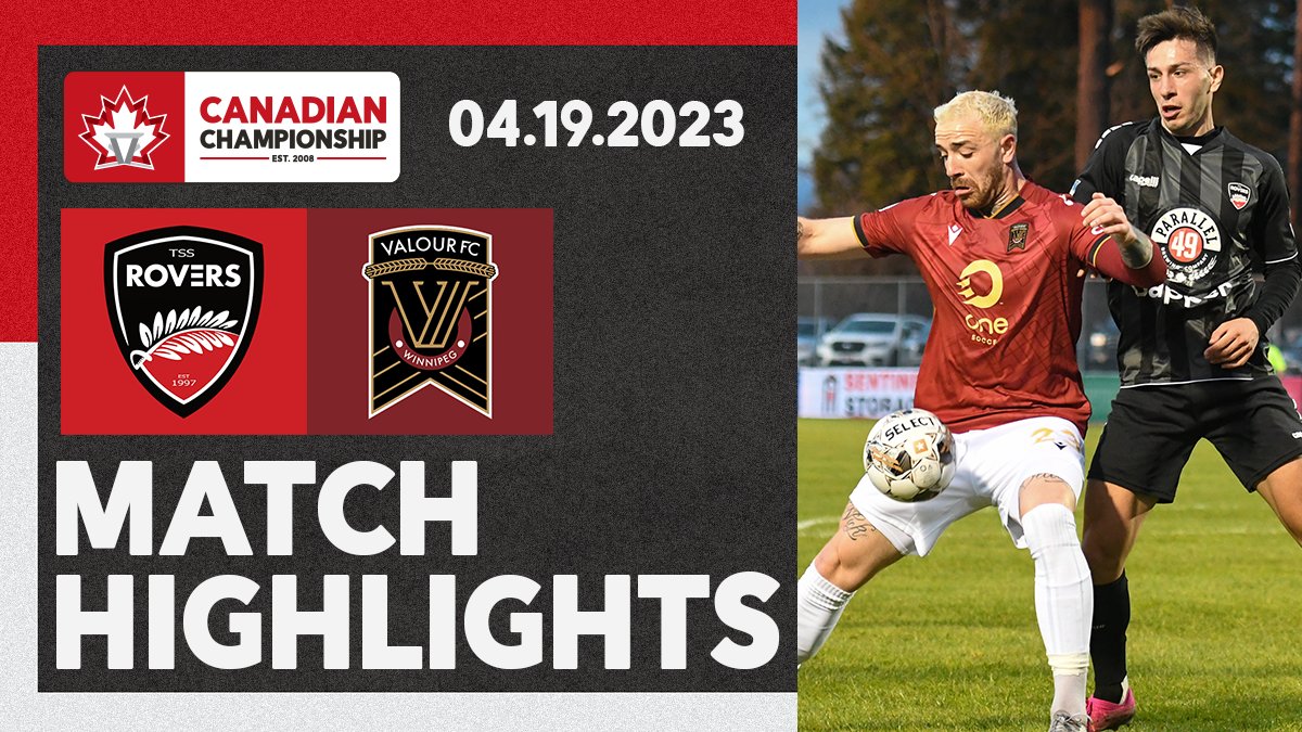 #CanChamp Highlights: TSS Rovers Football Club 3:1 @ValourFootball 🍁 TSS Rovers FC become the first semi-pro side to knock out a pro side in the Canadian Championship!