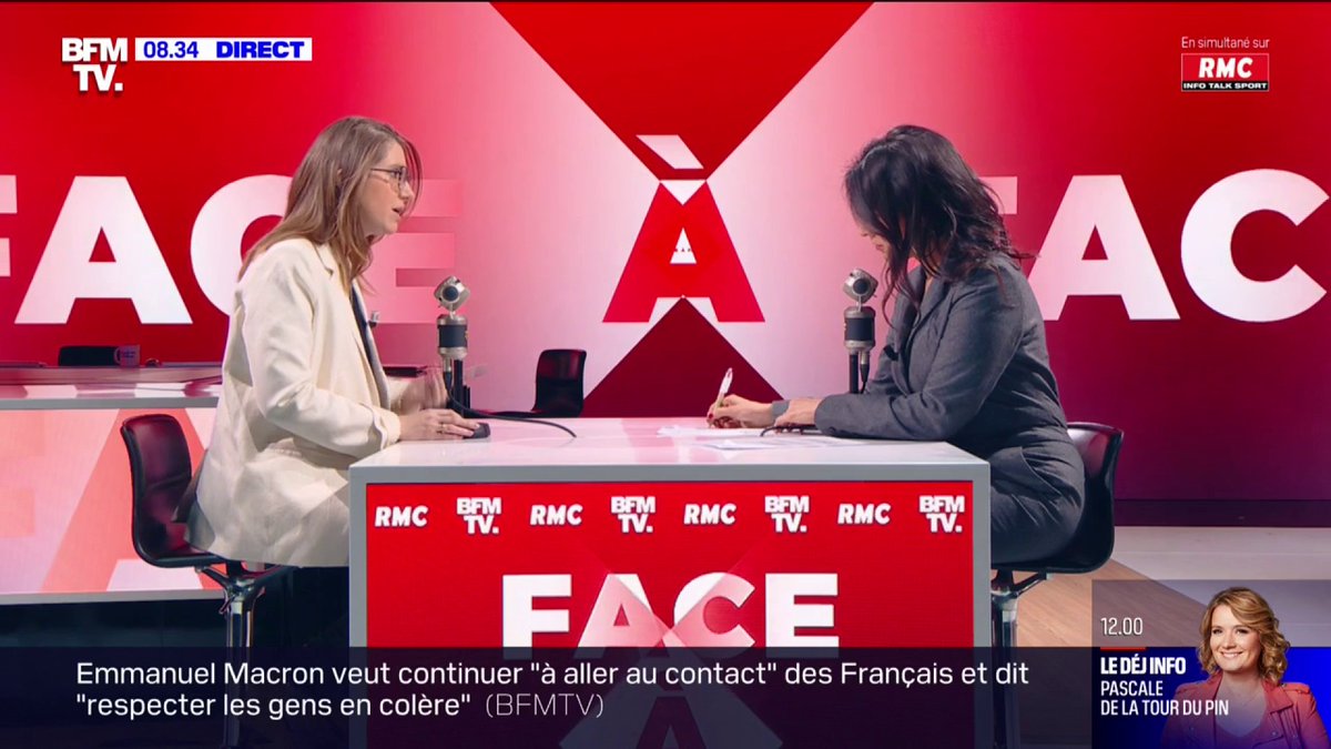 🎙 "Emmanuel Macron a été renouvelé par un choix clair et net des Français." Aurore Bergé invitée politique du #FaceAFace