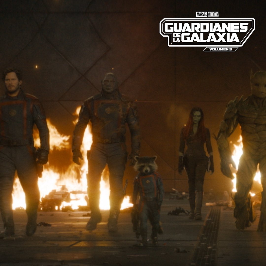 Con amigos así, todos queremos salvar la galaxia. 😍 #GuardianesDeLaGalaxia Vol.3, 4 de mayo, solo en cines.