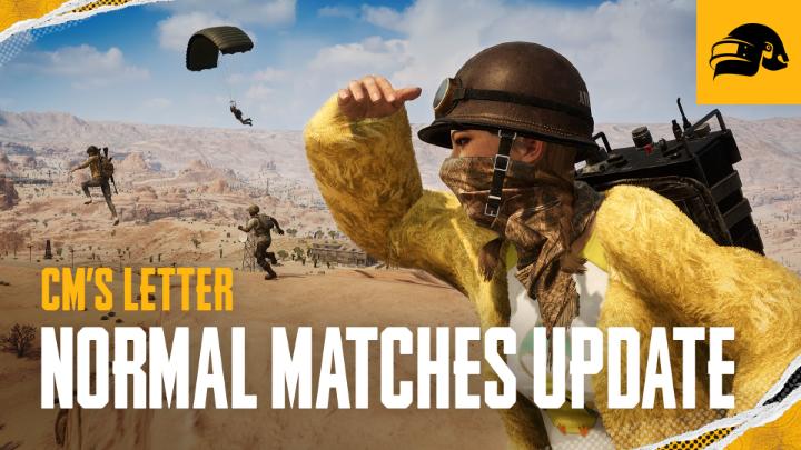 ✉️ Hey guys, it's #PUBG Glara here! Incoming with a new series: CM's Letter, updating you on the latest game changes based on your feedback. Today I'll discuss the recent changes made to Normal Matches' ruleset. So tune in and let me know your thoughts in the comments below!