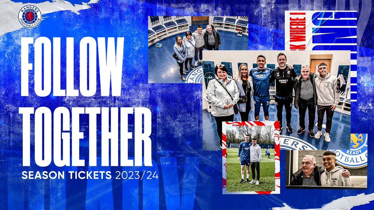 💙 We gave a Rangers family a day they will never forget after they had been through an incredibly difficult time. #FollowTogether |