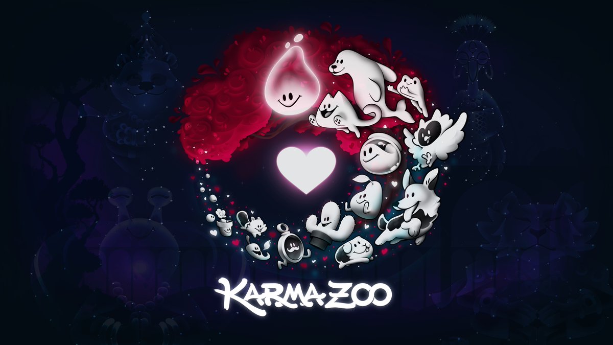 Introducing KarmaZoo from @PastaGames, a joyful cooperative platformer for up to ten players finding bliss in working together! Switch | PS5 | XB S/X | PC Wishlist Now | Follow KarmaZoo - Love is in the air