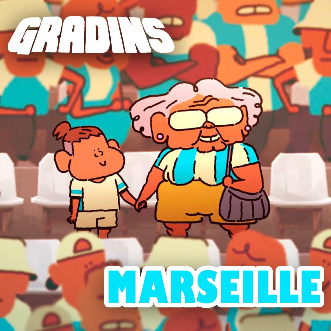 Gradins - épisode 10 : "Ici, les supporters c'est des fadas !" (cc Olympique de Marseille)