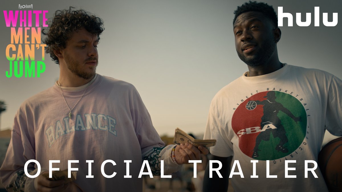 Hustle harder. #WhiteMenCantJump, starring Sinqua Walls and @JackHarlow, streaming May 19 on @Hulu.