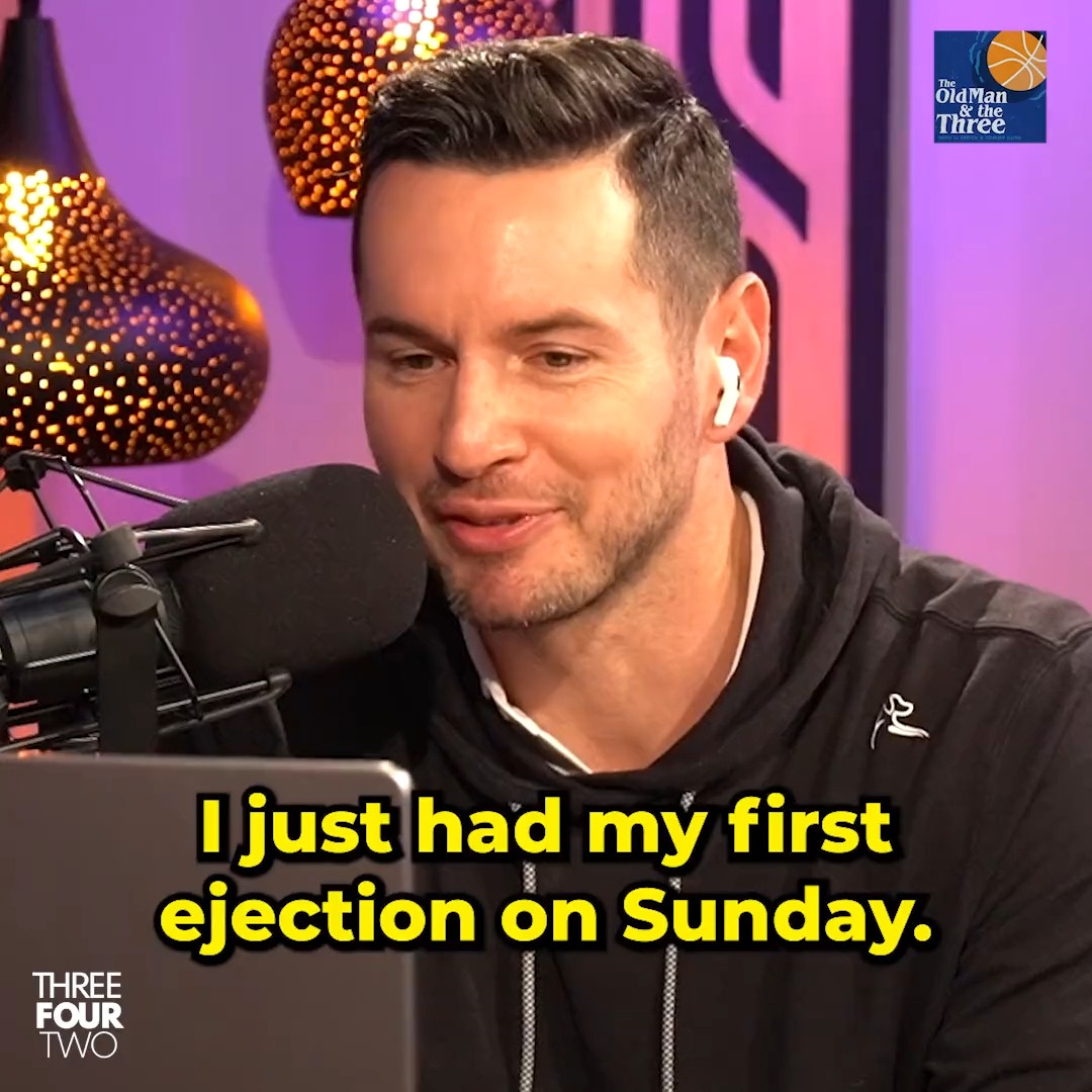 .JJ Redick got his first ejection from a youth basketball game last weekend 🥲