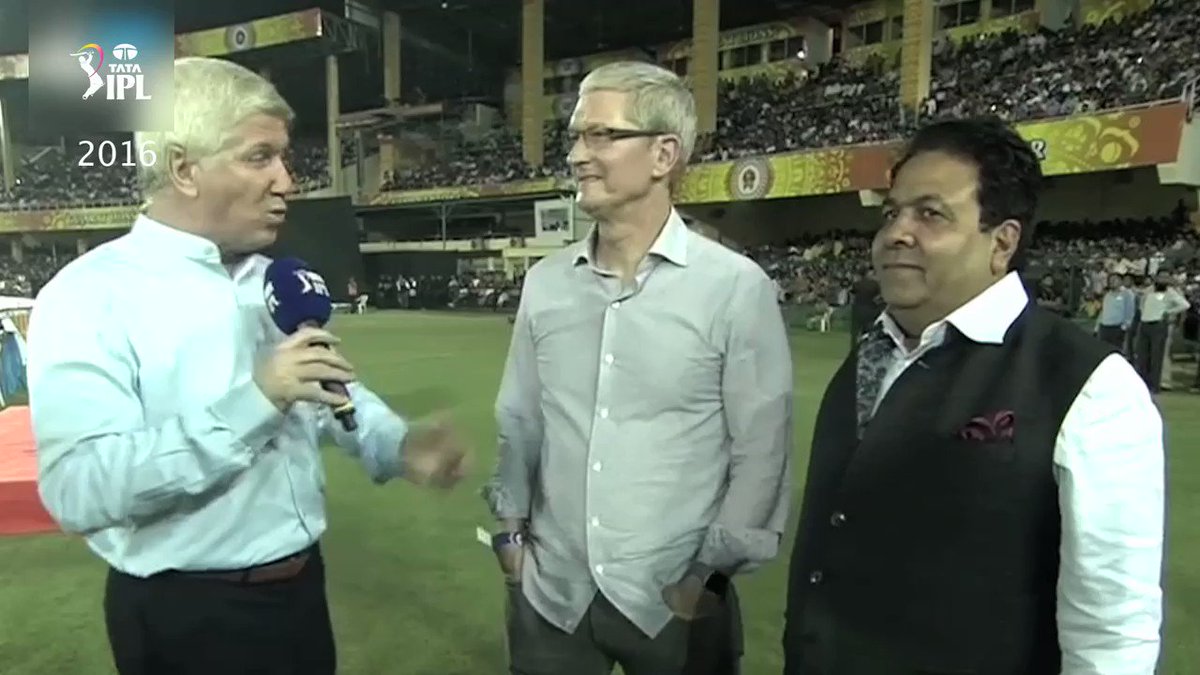 Apple CEO Tim Cook makes his 2nd visit to the IPL.