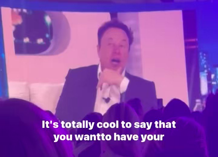 NEWS: Elon Musk hears a surprising applause from advertisers as he says “Freedom of Speech is paramount” Even if it means losing advertising dollars from organizations that don’t believe in that. #POSSIBLE2023