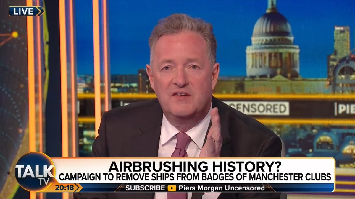 "The Guardian should fall on their own virtue-signalling swords and cancel themselves." Piers Morgan says he'd like to start a campaign to close down the newspaper over "their outlandish links to the slave trade." Piers Morgan | Talk | #PMU