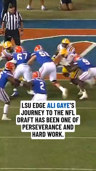 .LSU Football DL Ali Gaye is ready to put all of his hard work to test 💪 📺: 2023 #NFLDraft -- Starts Thursday, April 27 on NFLN/ESPN/ABC 📱: Stream on NFL+