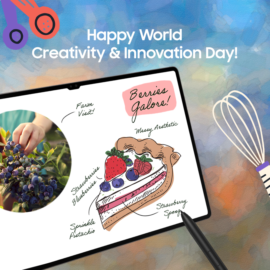 Happy #WorldCreativityDay! What would you create if you had these devices from the Samsung #GalaxyEcosystem? 👇 Express your #creativity in emojis! Learn more: |