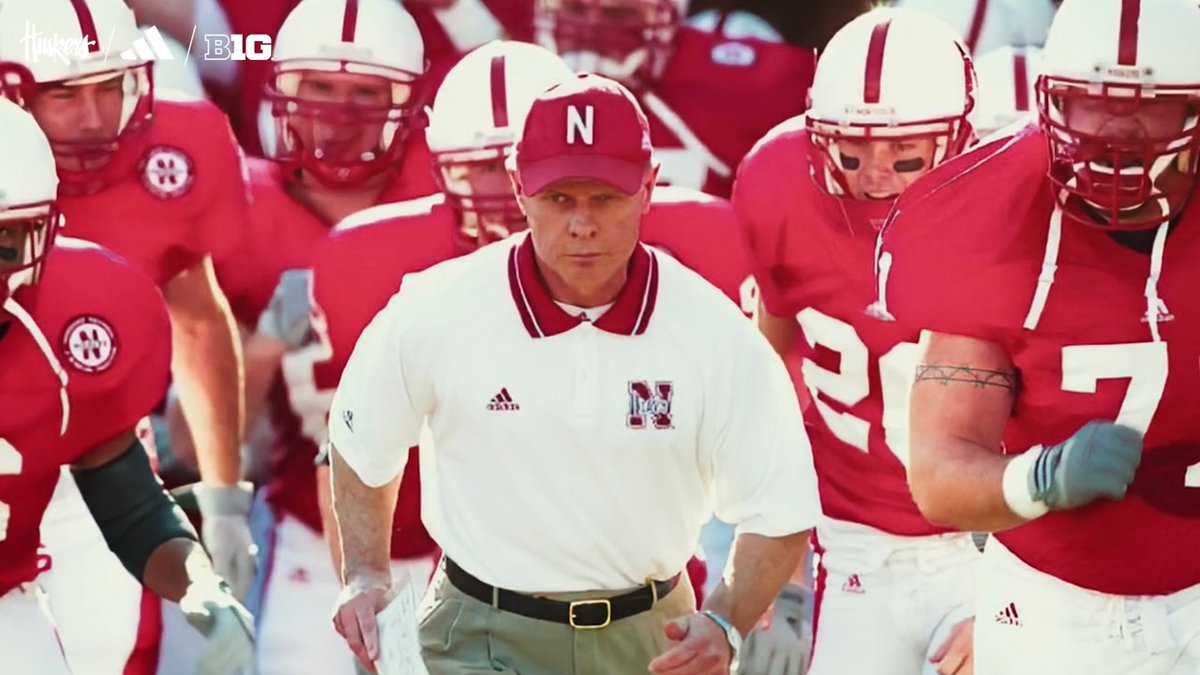 He was a player here. He was a coach here. He was a Husker here. Frank Solich, back in Memorial this Saturday. #GBR