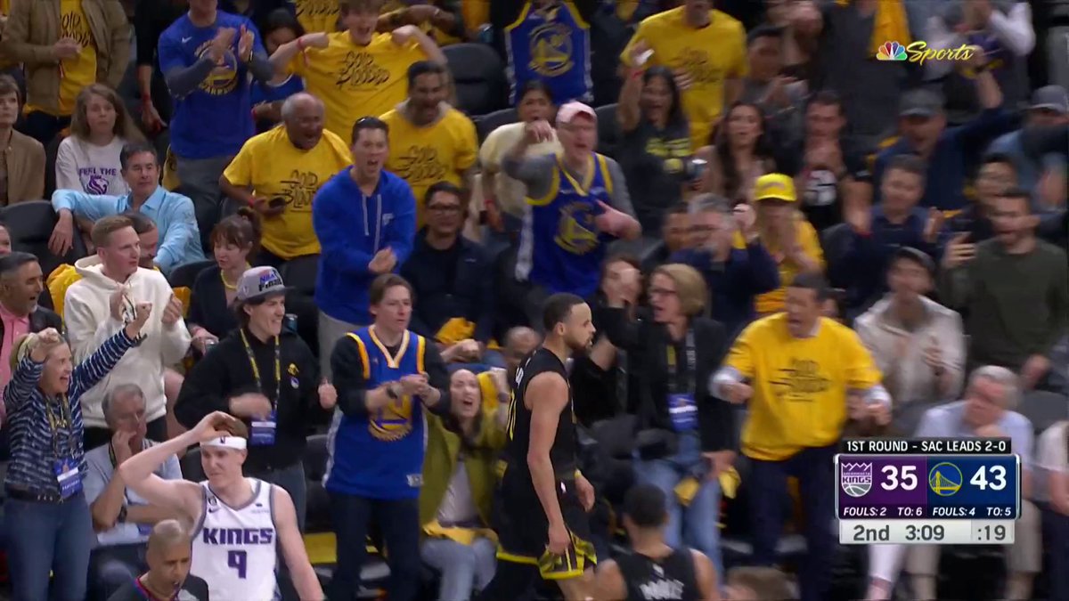 Steph hyping up Chase Center 🗣