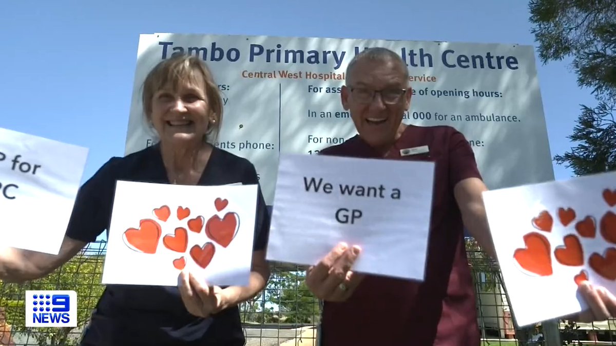 A very attractive salary of more than $500,000 a year, as well as accommodation, subsidised utilities and extra leave is being offered to doctors willing to relocate to two small outback towns in QLD's central west - where there's been no permanent GP for over a year! 🩺 #9News