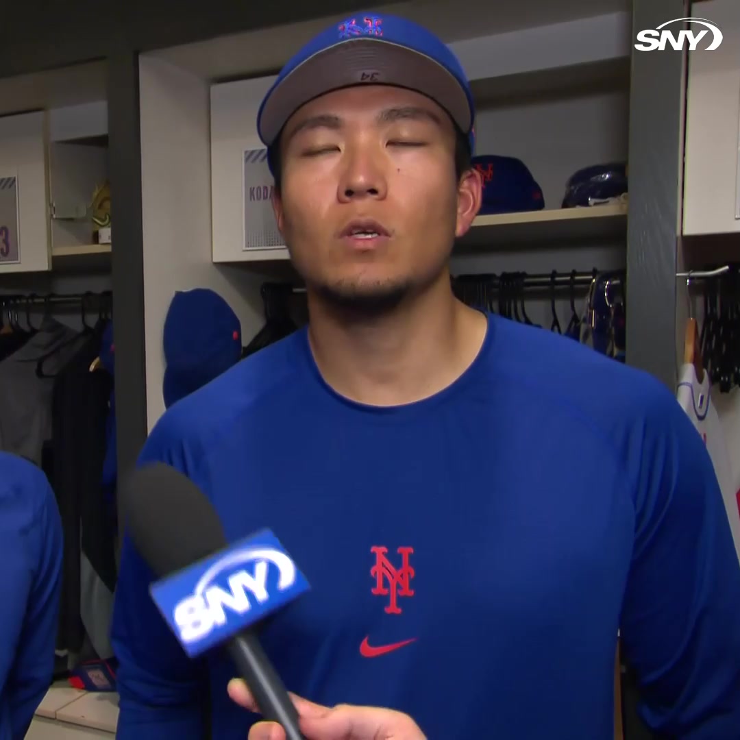 "I didn't expect to be dominating right out of the gate" Kodai Senga talks about the challenge of MLB after 4 starts under his belt