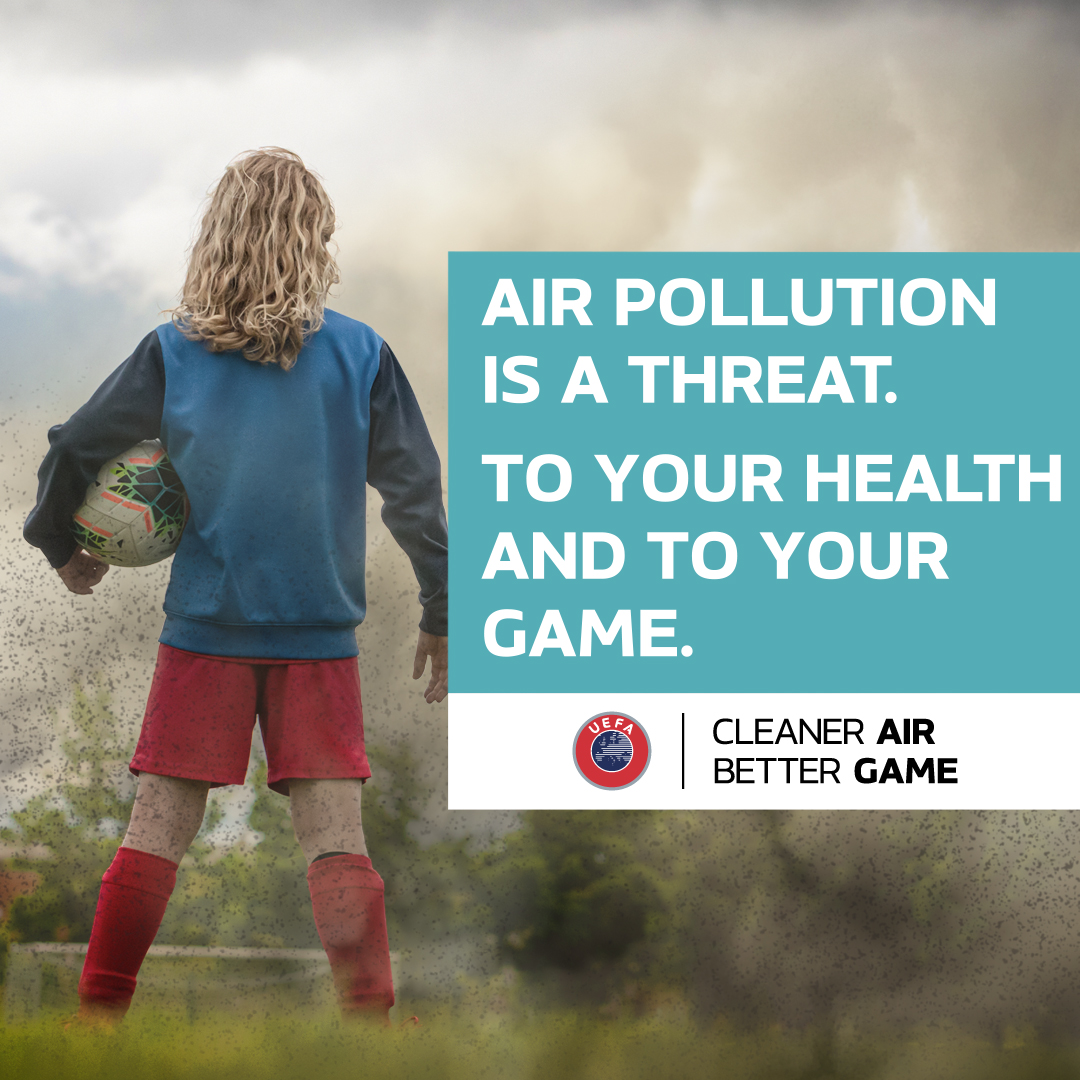 ๐ Ahead of #EarthDay, we resume our #๐พ๐ก๐๐๐ฃ๐๐ง๐ผ๐๐ง๐ฝ๐๐ฉ๐ฉ๐๐ง๐๐๐ข๐ campaign, raising awareness of the threat of air pollution to our health and our game. ๐ Learn more and discover our actions at this summer's #U21EURO in ๐ฌ๐ช Georgia and ๐ท๐ด Romania: โฌ๏ธ EU Environment