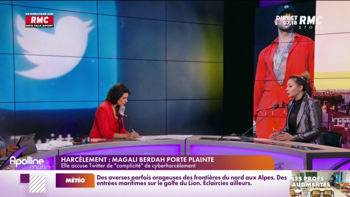 🎙 "J'ai fait des erreurs, je n'ai jamais dit le contraire mais il faut arrêter ce massacre. J'ai une famille, j'ai le droit de vivre comme tout le monde." Magali Berdah, patronne de Shauna Events #ApollineMatin