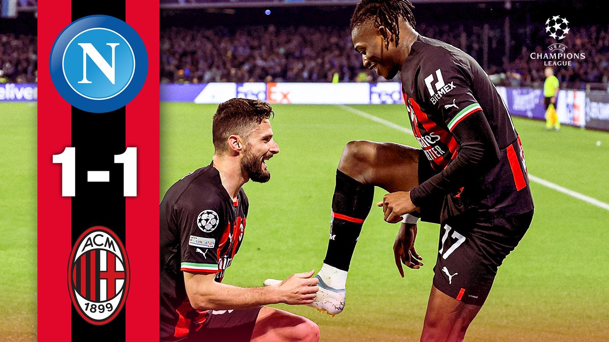 🤩 The kind of night we are made for 📺 #UCL #NapoliMilan #SempreMilan
