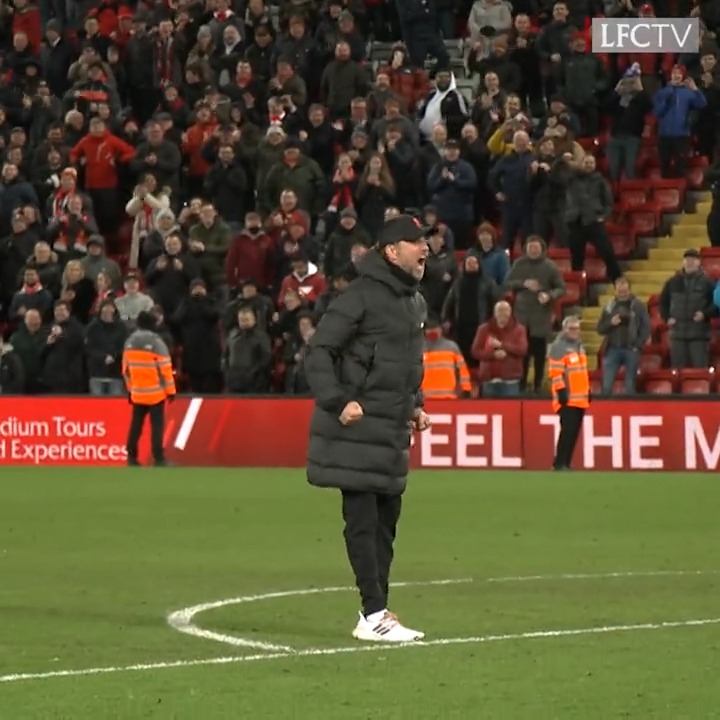 📊 A win this weekend will see Jürgen Klopp reach the milestone of 100 league victories at Anfield as Reds manager. #lfc [lfc]