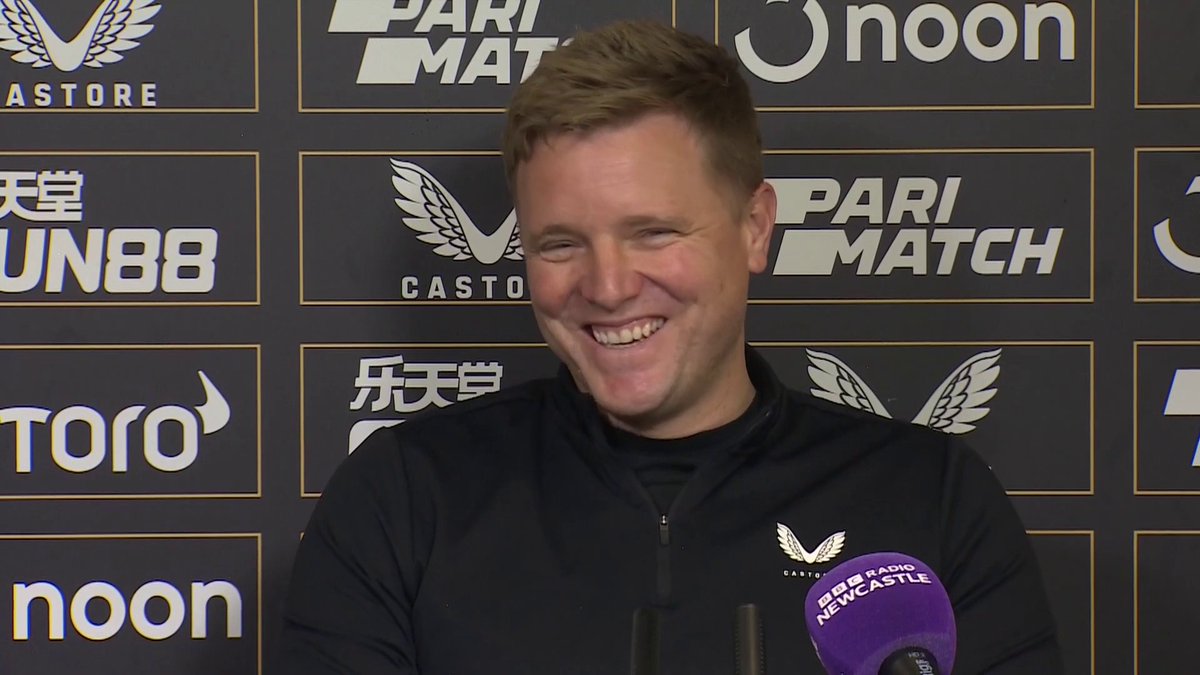 🗣️ "Keith, come on" 😂 Eddie Howe does not want a draw against Tottenham on Sunday 🔲