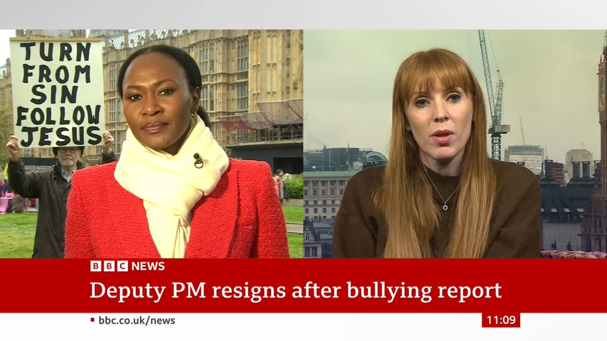 "Dominic Raab should never have been put in a position of leadership where he could bully staff who are trying to do their best by our country," says Labour Deputy Leader Angela Rayner "Our civil servants do the legwork for our government"